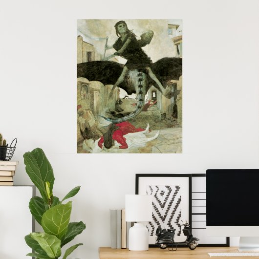 疫病 ポスター (ホームオフィス)