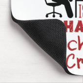 疲おもしろいれ果てた学校書記官の感謝 マウスパッド (コーナー)