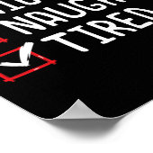 疲れいけなたクリスマス ポスター (角)