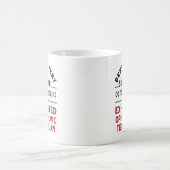 疲れおもしろいた眼科技師 コーヒーマグカップ (中央)
