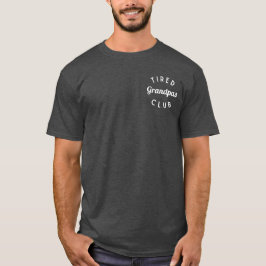 疲れたおじいちゃんクラブシャツジおもしろいャンパシャツ Tシャツ