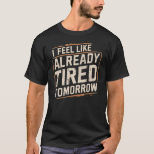 疲れたお父さんおもしろパパジョーク Tシャツ