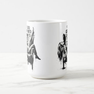 疲れたらやめるのではなく休むことを覚えよう コーヒーマグカップ
