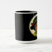 疲れたウィリー悲しい顔ピエロ- Black 15 Oz Mug マグカップ (中央)