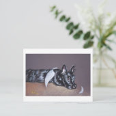 疲れたエンジェル(スコットランド) ポストカード (スタンド正面)