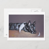 疲れたエンジェル(スコットランド) ポストカード (正面/裏面)