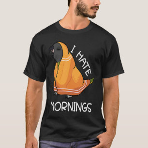 疲れたオウムは朝を嫌うセネガルのオウム Tシャツ