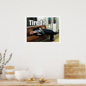 疲れたサラリーマン ポスター (キッチン)