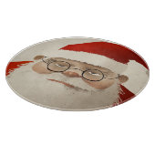 疲れたサンタ カッティングボード (角)