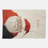 疲れたサンタ キッチンタオル (横)