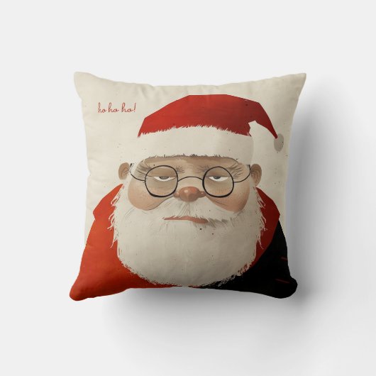 疲れたサンタ クッション (裏面)