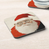 疲れたサンタ コースター (左側)