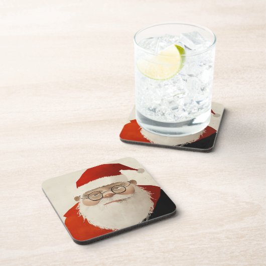 疲れたサンタ コースター (右側)