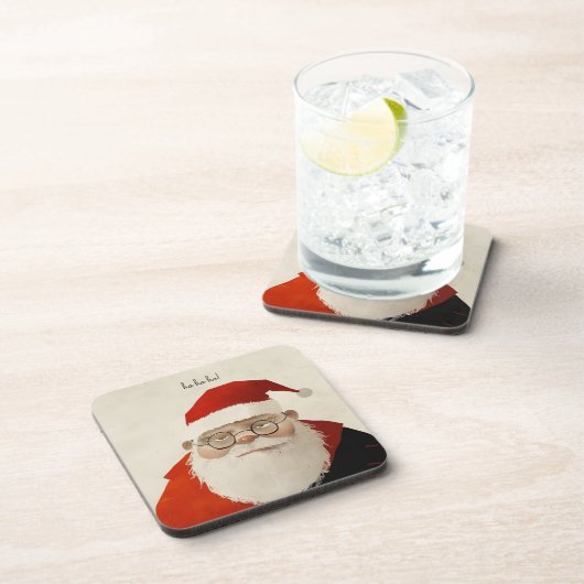 疲れたサンタ コースター (右側)