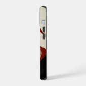 疲れたサンタ iPhone 15ケース (左側面)