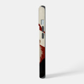 疲れたサンタ iPhone 15ケース (左側面)