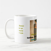 疲れたダックスフント コーヒーマグカップ (左)