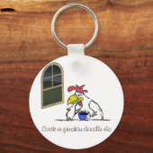 疲れたチキン キーホルダー (正面)