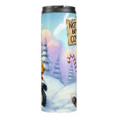 疲れたトナカイはコーヒーを必要とする タンブラー (裏面)