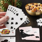 疲れたバレリパーソナライズされたナw名前ピンク トランプ (インサイチュ)