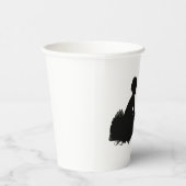 疲れたバレリパーソナライズされたナw名 紙コップ (右)