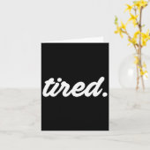 疲れたパジャマ スリング Pjs メンズ レディース トップ パジャマ 面白い カード (黄色い花)