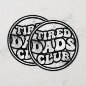 疲れたパパクおもしろいラブ 招待状 (正面/裏面)