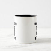 疲れたパン ツートーンマグカップ (中央)
