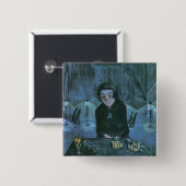 疲れたフラワーガール(by Walter Gramatte) 缶バッジ (正面&裏面)