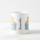 疲れたポテト コーヒーマグカップ (中央)