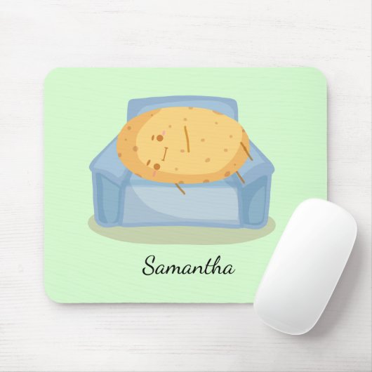 疲れたポテト マウスパッド (マウス)