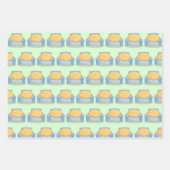 疲れたポテト ラッピングペーパーシート (正面2)