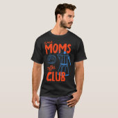 疲れたママのコーヒークラブ ママライフ 幸せな母の日 Tシャツ (正面フル)