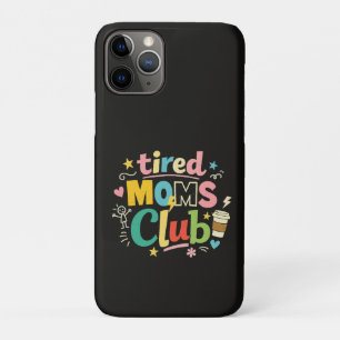 疲れたママズクラブ コーヒーママユーモア iPhone 11 PROケース