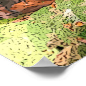 疲れたライム病の戦士の休息ポスター ポスター (角)