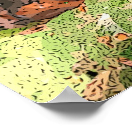 疲れたライム病の戦士の休息ポスター ポスター (角)