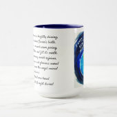 疲れた世界の喜び – コーヒーマグ マグカップ (中央)