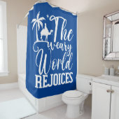 疲れた世界は喜ぶ シャワーカーテン (インサイチュ)