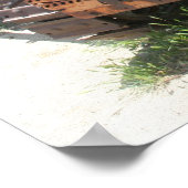 疲れた古いトラクター ポスター (角)