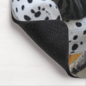 疲れた子猫 マウスパッド (コーナー)