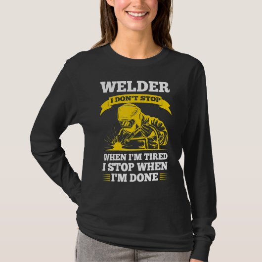 疲れた時ストップはストップ楽だ Tシャツ (正面)