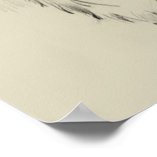 疲れた犬 ポスター (角)