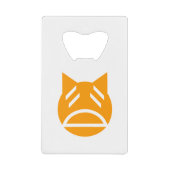 疲れた絵文字 クレジットカード栓抜き (正面)