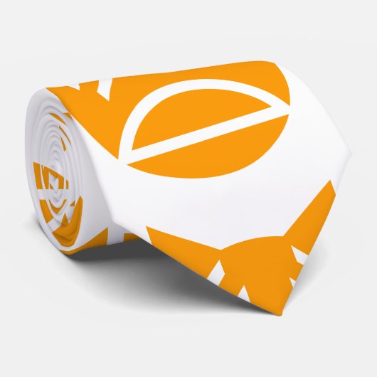 疲れた絵文字 ネクタイ (ロール)