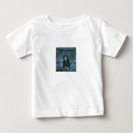 疲れた花売りの少女 (by Walter Gramatté) ベビーTシャツ