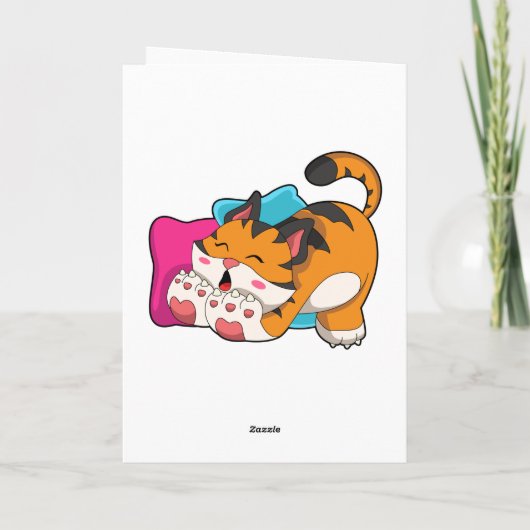 疲れた虎 カード (裏面)