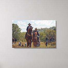 疲れた連合軍兵士 キャンバスプリント