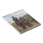 疲れた連合軍兵士 ノートパッド (アングル)