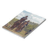 疲れた連合軍兵士 ノートパッド (回転)