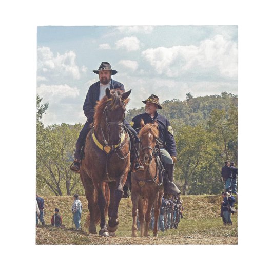 疲れた連合軍兵士 ノートパッド (正面)